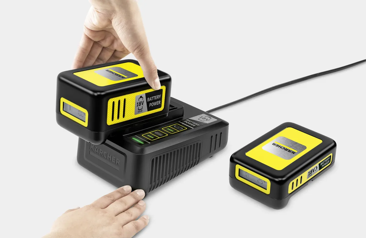 Быстрозарядное устройство для аккумулятора 18 В 2,5 А Karcher 2