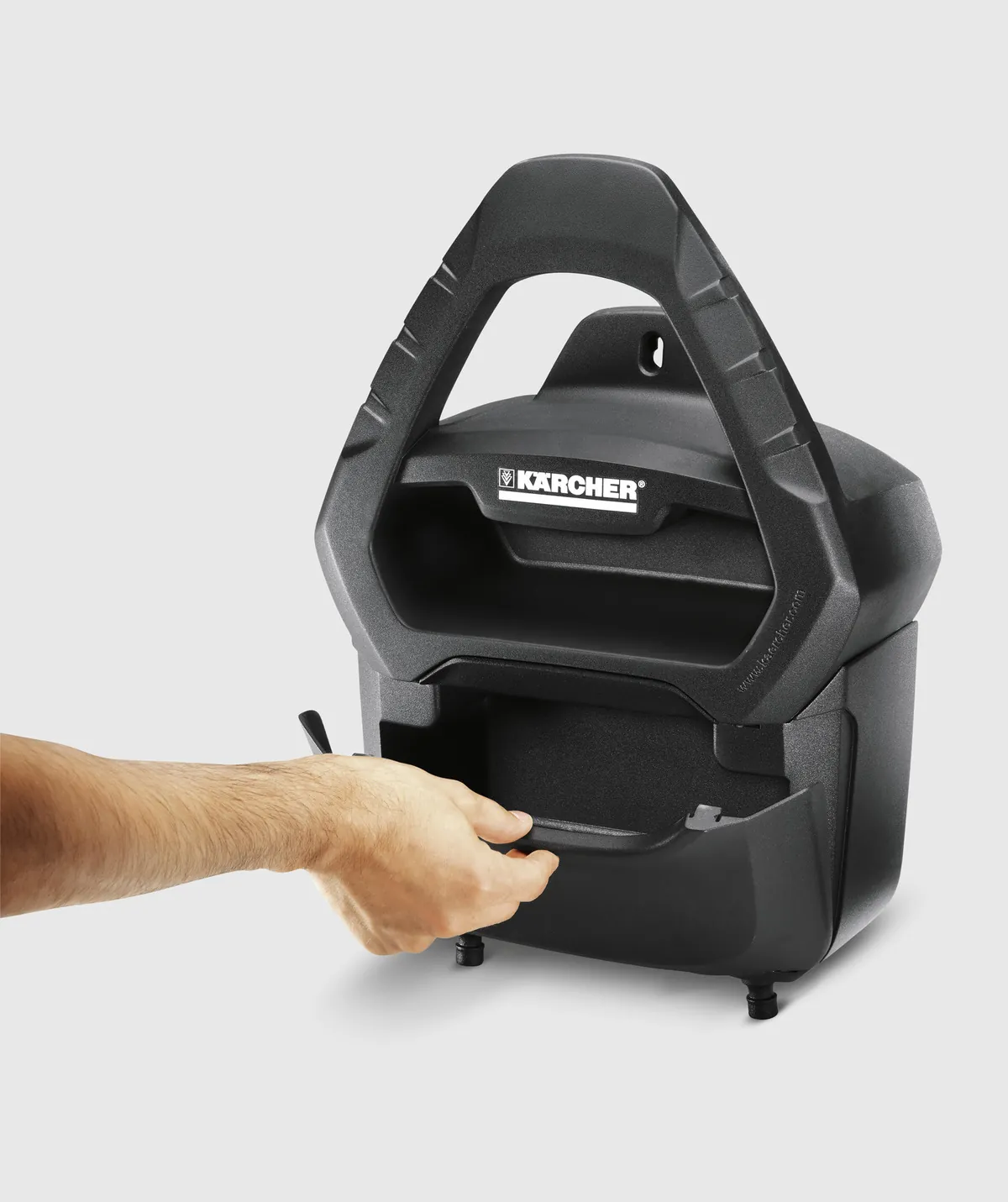 Крепление настенное для хранения шланга с ящиком Karcher 3