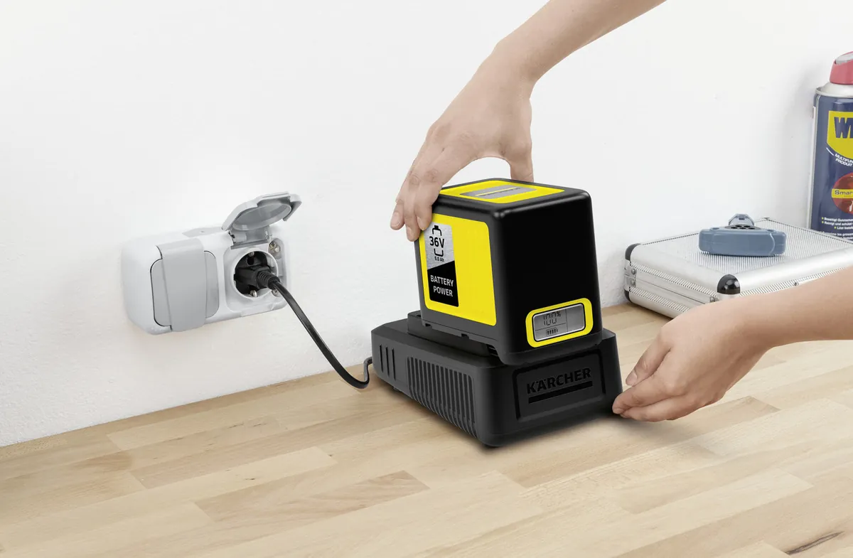 Быстрозарядный комплект 36 В 5,0 А Karcher 5