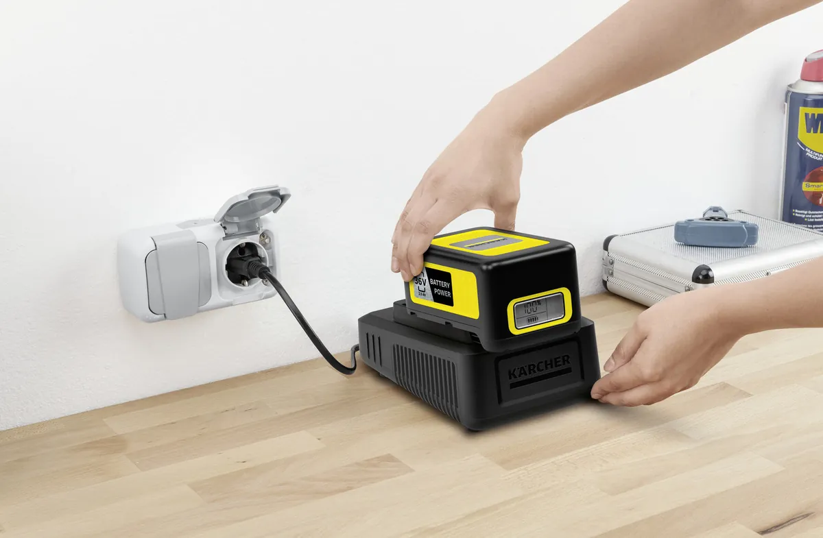 Быстрозарядное устройство для аккумулятора 36 В 2,5 А Karcher 2