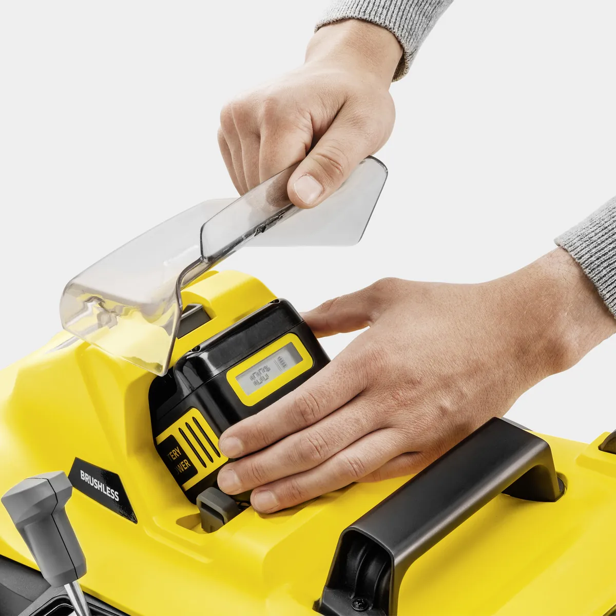 Аккумуляторная газонокосилка LMO 3-18 Battery Set Karcher 5