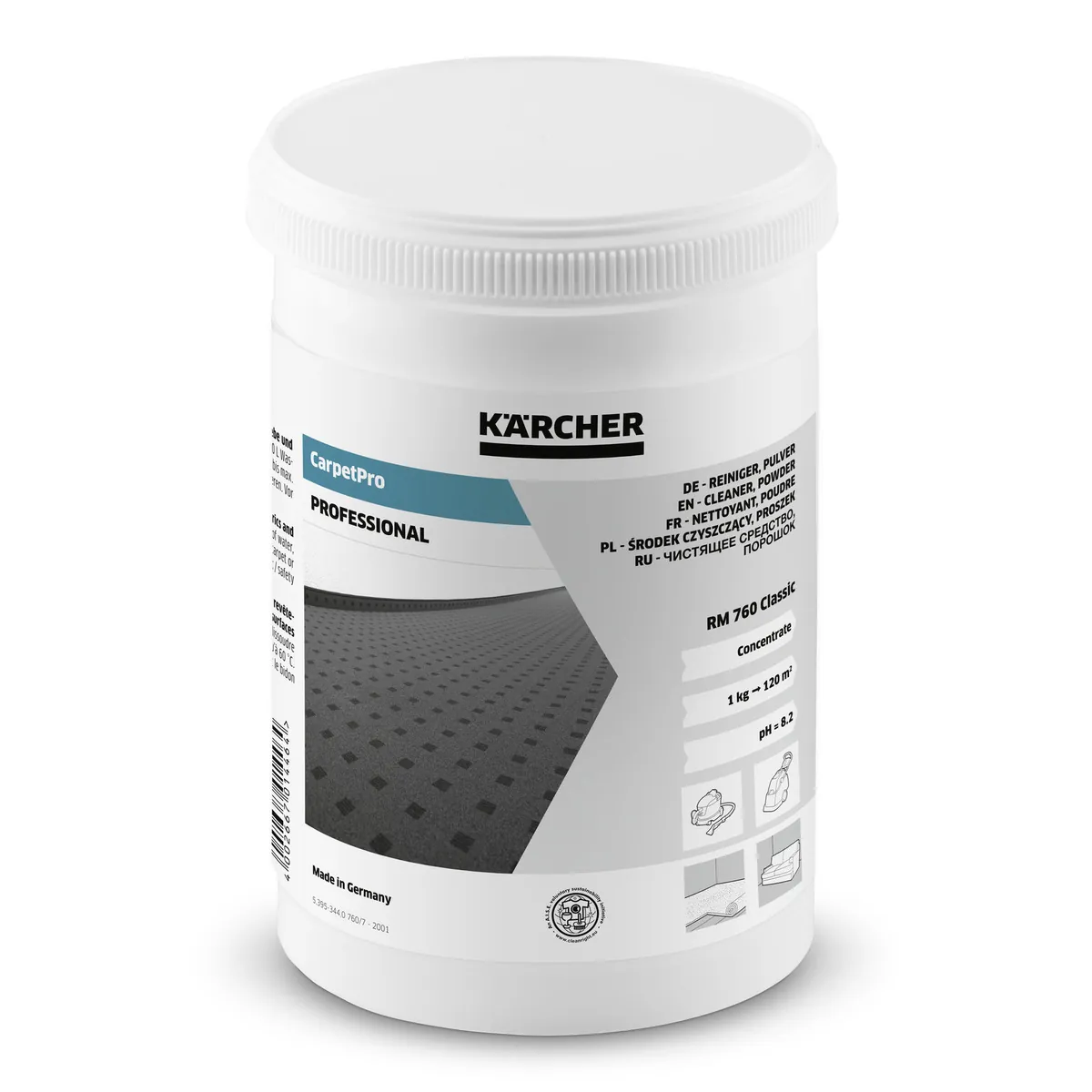 d1 Порошковое чистящее средство CarpetPro RM 760 Classic, 0.8кг Karcher 1